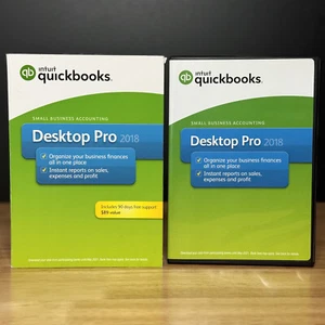 QUICKBOOKS Desktop Pro 2018 Accounting For Windows PC - TESTED - Picture 1 of 5