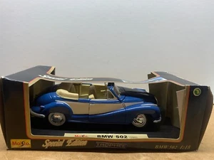 MAISTO BMW 502 1955 1/18 EN BOITE C2 - Imagen 1 de 5