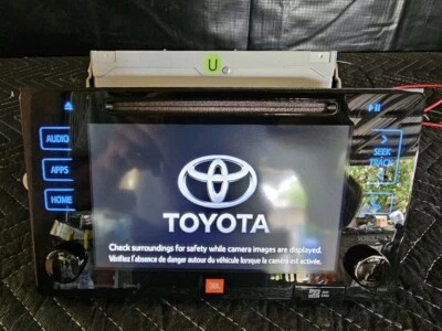 Toyota Mirai 2016-19 unidad de visualización de navegación con pantalla táctil genuina Foto 1 de 4