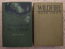 The Man of the Forest 1920 + Wildfire 1917, Zane Grey