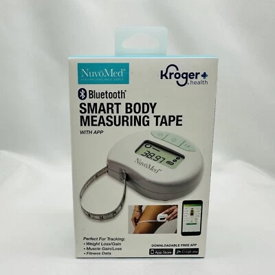 NuvoMed, Smart Body Measuring Tape with APP, Track, Weight, Fitness Data - Image 1 of 4