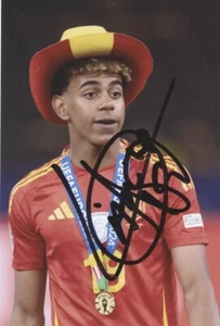 Lamine Yamal EM 2024 original signiertes Foto 10 x 15 cm ULTRA SELTEN - Bild 1 von 1