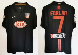 ATLETICO MADRID Player Issue jersey 2009/10 #7 FORLAN La Liga - Picture 1 of 3