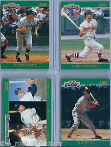 1992 Score Franchise Set #1 Stan Musial #2 Mickey Mantle #3 Carl Yastrzemski #4 - Bild 1 von 1