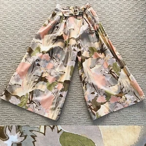 AMUSE SOCIETY Boho Chic SUPER Wide Leg PALAZZO Pants Small - Picture 1 of 11