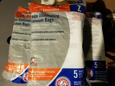 15 Electolux Sanitaire Vacuum Bags Style Z Allergen Filtrat 63881A SC9050 SC9020 - Image 1 of 2