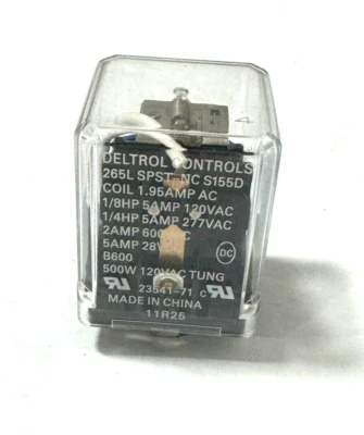 Controles Deltrol 265L SPST-NC S155D Foto 1 de 4