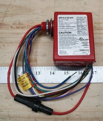 New Acuity nLight NPP16 D ER EFP 265LYK Emergency Power Relay Pack 120/277VAC - Image 1 of 4