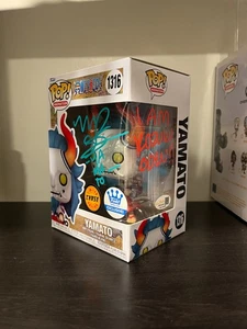 Funko Pop Yamato 1316 CHASE firmato auto pezzo unico anime - Foto 1 di 7