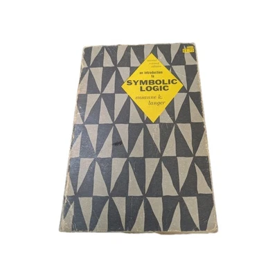 An Introduction to Symbolic Logic 2nd Edition 1953 Signed Vintage Maths Book A23 - Image 1 of 4