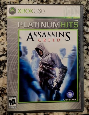 Xbox 360: PLATINUM HITS  - ASSASSIN'S CREED,  VG COND, FAST SHIPPING  - Image 1 of 4