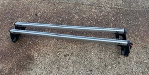 Original Oris Mercedes W124 Dachträger Querträger & 4 Schlüssel! ORIS WINDPROFIL Selten! - Bild 1 von 7
