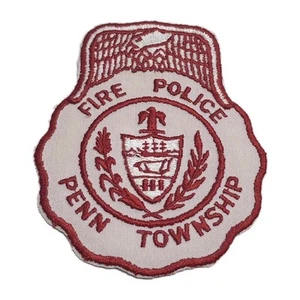 Feuerwehr Polizei Penn Townsip Pennsylvania PA Vintage Uniform Patch - Bild 1 von 2