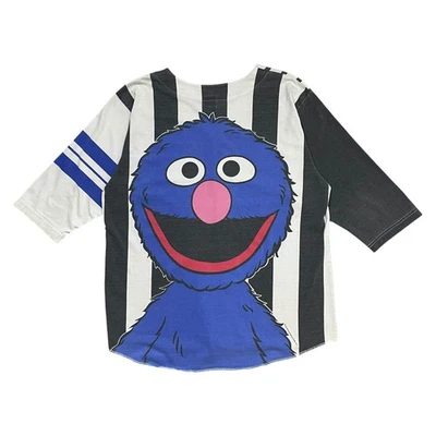 CAMISETA DE BÉISBOL RARA DE COLECCIÓN AÑOS 90 GROVER SESAME STREET JIM HENSON TALLA L Foto 1 de 4