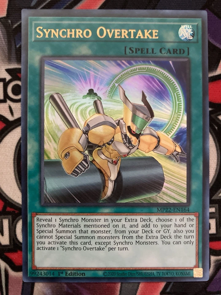 Synchro Overtake - MP22-EN164 - Ultra Rare - Image 1 of 1