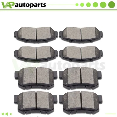 Front & Rear Brake Pads Kit For 1999 2000 2001 2002 2003 2004 - 2008 Acura TL - Image 1 of 4