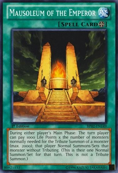 Mausoleum of the Emperor - BP02-EN149 - Common - Unlimited Edition Near Mint Bat - Image 1 of 1