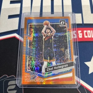 2023-24 Panini Donruss Optic - Chet Holmgren #114 Orange Hyper Prizm /99 - Picture 1 of 2