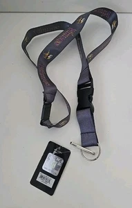 Minnesota Vikings Black Detachable Team Logo Lanyard Keychain NFL  - Picture 1 of 2