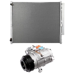 AC Condenser & AC Compressor Cooling Kit For 03-09 Lexus GX470 Toyota 4Runner - Picture 1 of 10