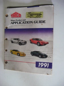 1991 TRICO Wiper Product Application & Buyers Guide, Catalog, 59 pages, T4200-91 - Bild 1 von 4