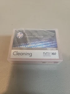 HP DAT 160 Cleaning Cartridge / C8015A C8015-60000 / FACTORY SEALED - NEW - Picture 1 of 2
