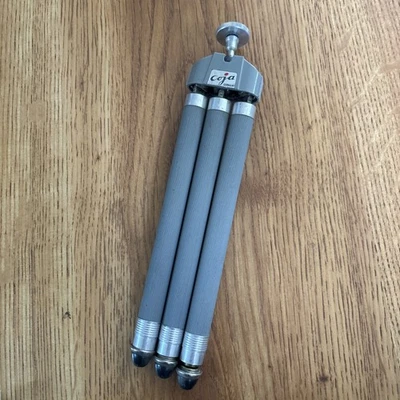 Brass tripod Germany Telescopic brass legs 38 inch Vtg Camera Bilora Coja - Image 1 of 4