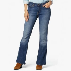 Levi Strauss Signature Mid-Rise Boot Cut Blue Denim Jeans Damen 14/32W - Bild 1 von 5