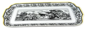 Villeroy &. Boch Audun Ferme Sandwich Tray Platter Large Germany NWOT - Picture 1 of 3