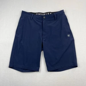 Hurley Men's Quick Dry Classic Fit Hybrid Walk Shorts Navy Boardshorts Size 32 - Picture 1 of 9