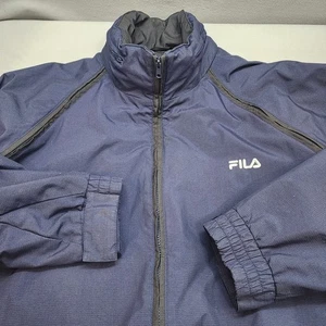 FILA 3-1 Herren Outdoor Navy Blau Jacke Mantel Fleece Gefüttert Zip Out Weste Gr. XL - Bild 1 von 8