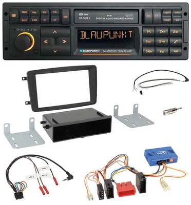 Blaupunkt USB DAB SD Lenkrad Bluetooth Autoradio für Mercedes CLK A209 2003-2004 - Bild 1 von 4