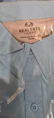 Real Tree 2XL River Shirt Outdoor Blue Grotto TS1540 - Image 1 of 2