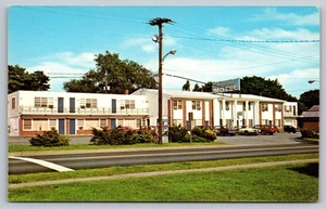 Vintage Gateway Motel Newport RI Route 114 New Port County Postkarte - Bild 1 von 2