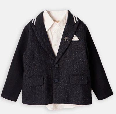 Angel & Rocket Caspian Smart Textured Jacket 5 Years 110 cm (E4) - Image 1 of 4