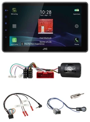 JVC DAB Lenkrad Bluetooth USB Autoradio für Mazda 2 Typ DY 2003-2007 - Bild 1 von 4