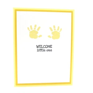 Stampin Up Baby Card Baby Shower Card Handmade Cards Combined Shipping - Picture 1 of 1