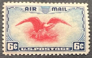 Scott#: C23 - Century of Progress 6¢ 1938 BEP single stamp MNHOG - Lot B3 - Picture 1 of 2
