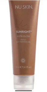 Nu Skin Nuskin Sunright INSTA GLOW Face Body Self Tanning Streakless Gel Lotion - Picture 1 of 7