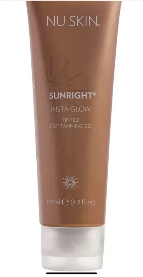 Gel autobronceador sin rayas Nuskin Sunright INSTAGLOW rostro cuerpo - envío gratuito Foto 1 de 4