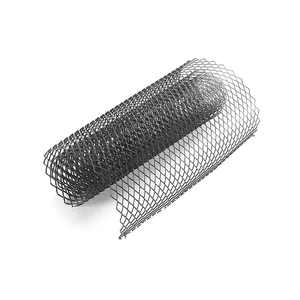 Cubierta de rejilla de malla de aluminio para parachoques de automóvil capó ventilación rombo rejilla red 40x13 pulgadas Foto 1 de 4