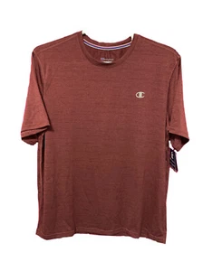 Champion Mens T-shirt XL Red Authentic Athleticwear Short Sleeves Solid - Picture 1 of 5