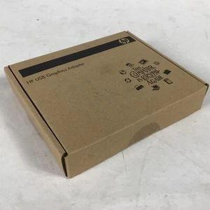 HP 584670-001 NL571AA USB to DVI to VGA External Graphics Adapter 518591-010 NEW - Photo 1/9