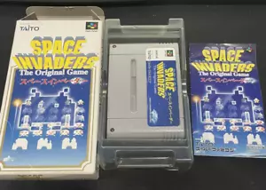 SPACE INVADERS Super Famicom Nintendo CIB - Picture 1 of 4