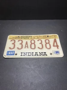 Vintage 1984 Indiana Nummernschild Hoosier State Farm Szene Henry County 33A8384 - Bild 1 von 6