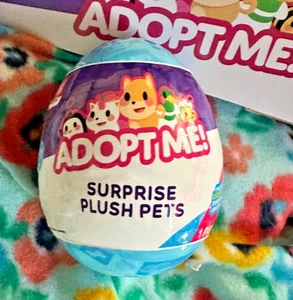 Adopt Me! SURPRISE PLUSH PETS MYSTERY Plush W/Virtual Code SEALED EGG VHTF - Picture 1 of 4