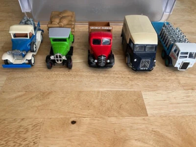 MATCHBOX MODELS OF YESTERYEAR 5 x ADVERTISING. YTF2, Y35, Y42, Y62 & Y63. CHINA - Image 1 of 4