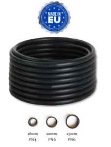 Rohr Verlegerohr Wasserleitung Versorgungsleitung Bewässerung 16,20,25mm ab 5m - Bild 1 von 1