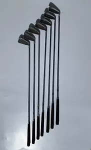 Vintage Spalding Executive Set Of Irons 3-9 Wedge Medium Flex Steel Shaft. EUC - Picture 1 of 10