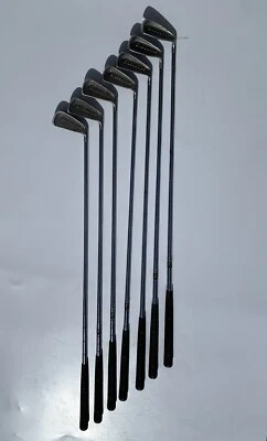 Vintage Spalding Executive Set Of Irons 3-9 Wedge Medium Flex Steel Shaft. EUC - Image 1 of 4